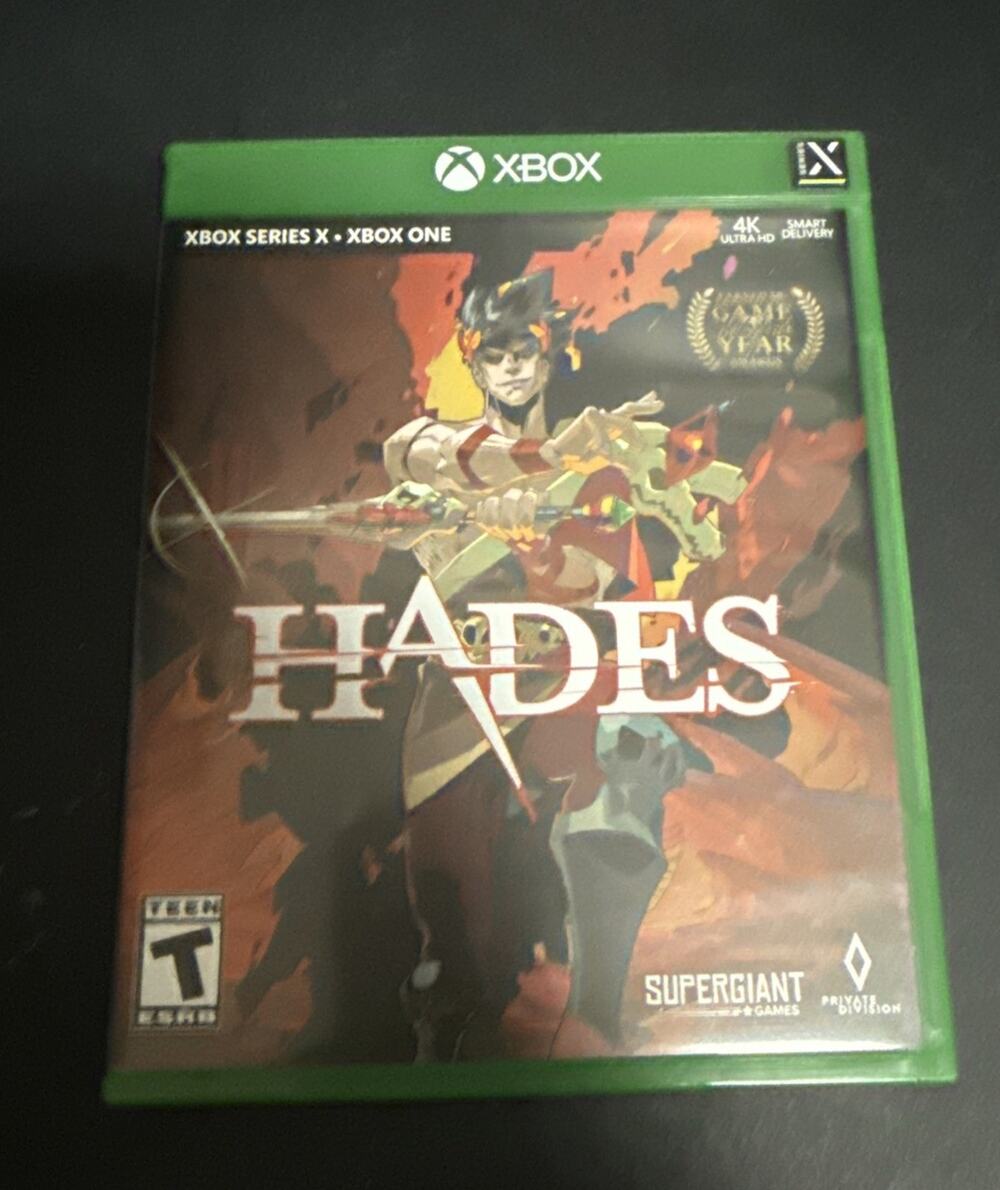 Hades Xbox Series X Xbox One Video Game Supergiant Battle Out Of Hell 2021